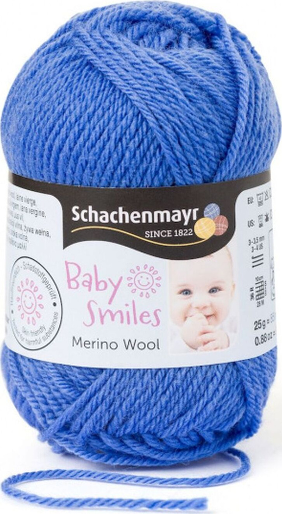 Пряжа Schachenmayr Baby Smiles Suavel, 366м, 50г (07515, нежно-голубой) 9814876-07515, 3 шт  #1