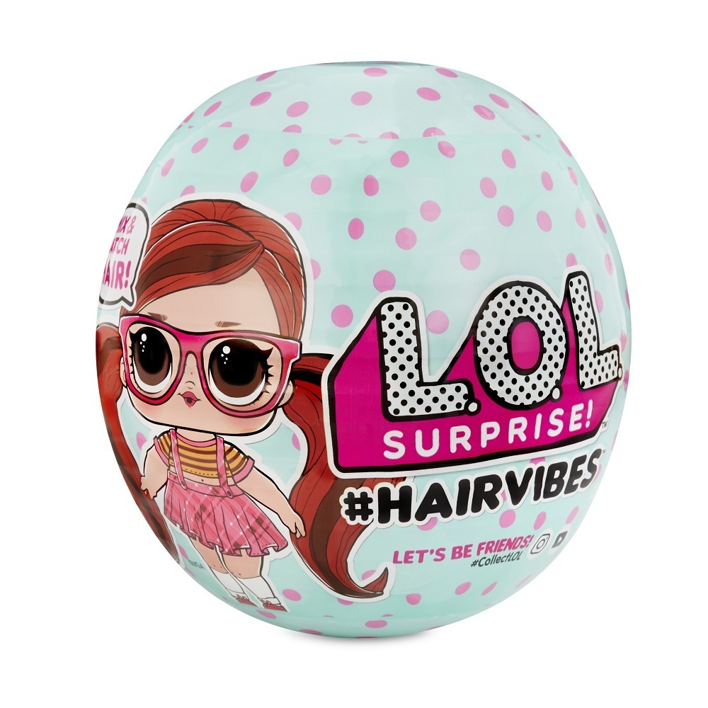 Кукла L.O.L. Surprise! Hairvibes в шаре в непрозрачной упаковке (Сюрприз) 564744E7C-V  #1
