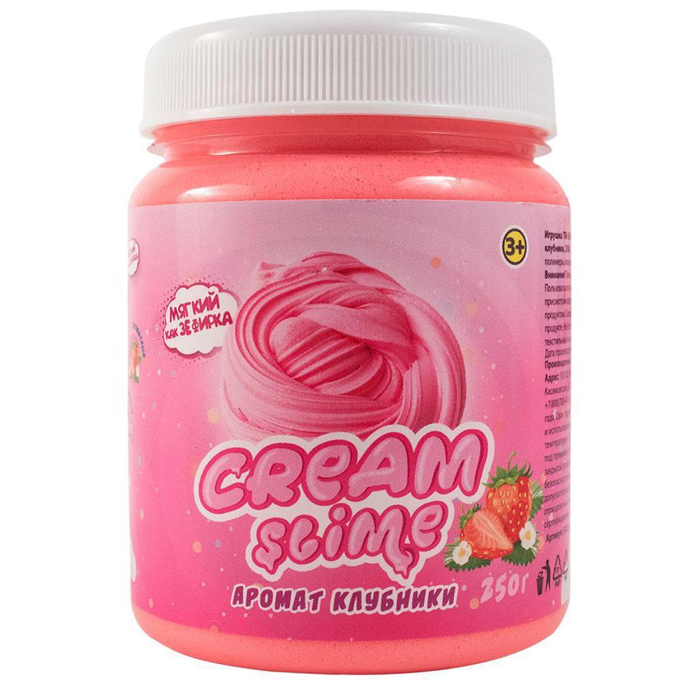 Слайм Волшебный мир Cream-slime с ароматом клубники, 250 г (SF02-S)  #1