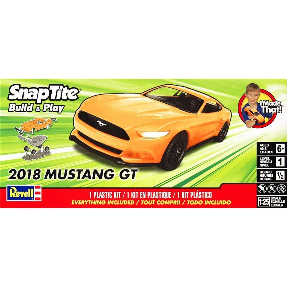 Сборная модель Revell 11996 Автомобиль 2018 Mustang GT #1