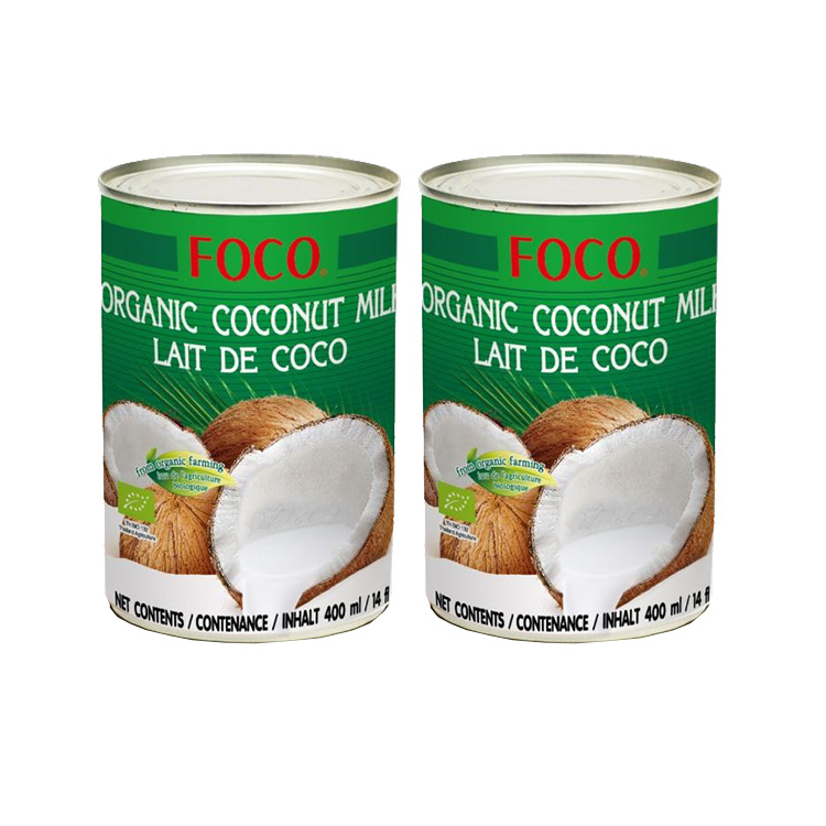 Органическое кокосовое молоко FOCO (2 шт. по 400 мл), Таиланд  #1
