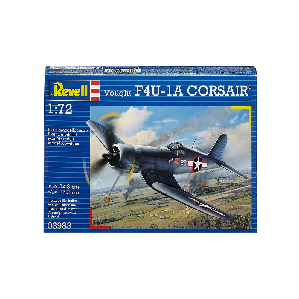 Модель сборная Самолет Истребитель F4U-1D Corsair 1/72 #1