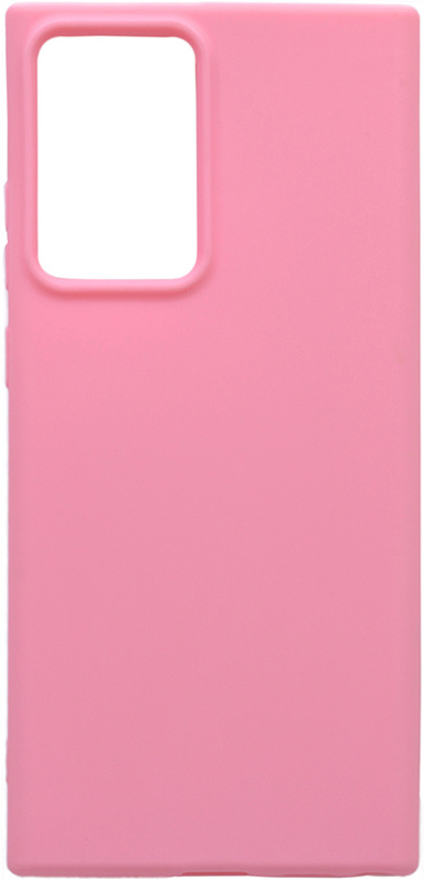 RE:PA Чехол - накладка Soft Sense для Samsung Galaxy Note 20 Ultra розовый #1