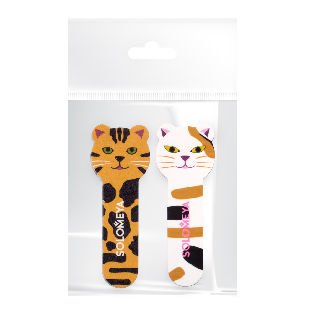 Набор для натуральных и искусственных ногтей: Пилка Тигренок/Tiger Nail File 180/220 грит и полировщик #1