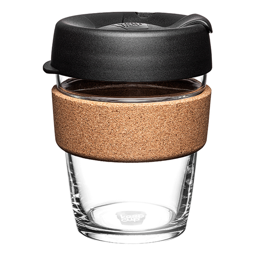 Кружка KeepCup Brew Cork M 340 мл Black #1