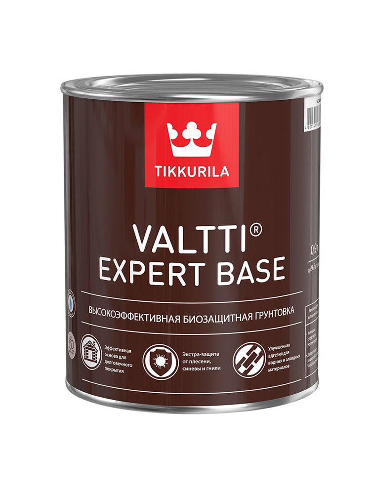 Tikkurila Valtti Expert Base / Тикурила Валтти Эксперт База 2,7 Л Грунт-Антисептик Для Дерева "Тиккурила" #1