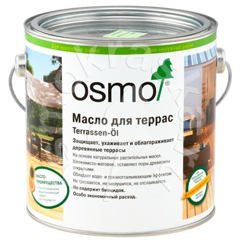 OSMO Масло для дерева 0.75 л., прозрачный  #1