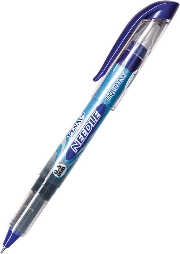 Penac Ручка Роллер, толщина линии: 0.3 мм, цвет: Синий, 1 шт. #1
