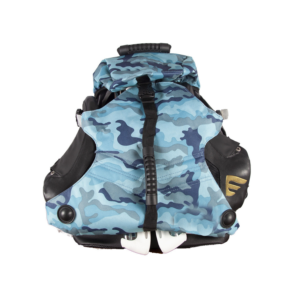 SMALL BLUE ARMY Рюкзак со специальными отделениями для всех видов коньков и роликов Размеры 45смx35смx20см #1