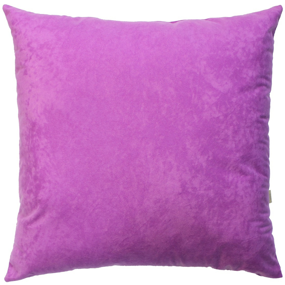 Подушка декоративная МАТЕХ VELOURS 48х48 см. Цвет светло-фиолетовый, арт. 45-991  #1