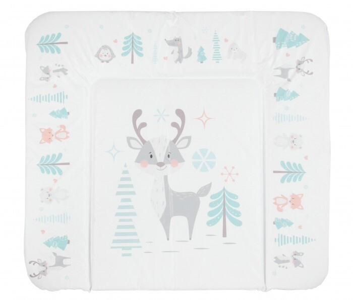 Forest kids Накладка для пеленания на комод 80х71 см Cute Reindeer #1