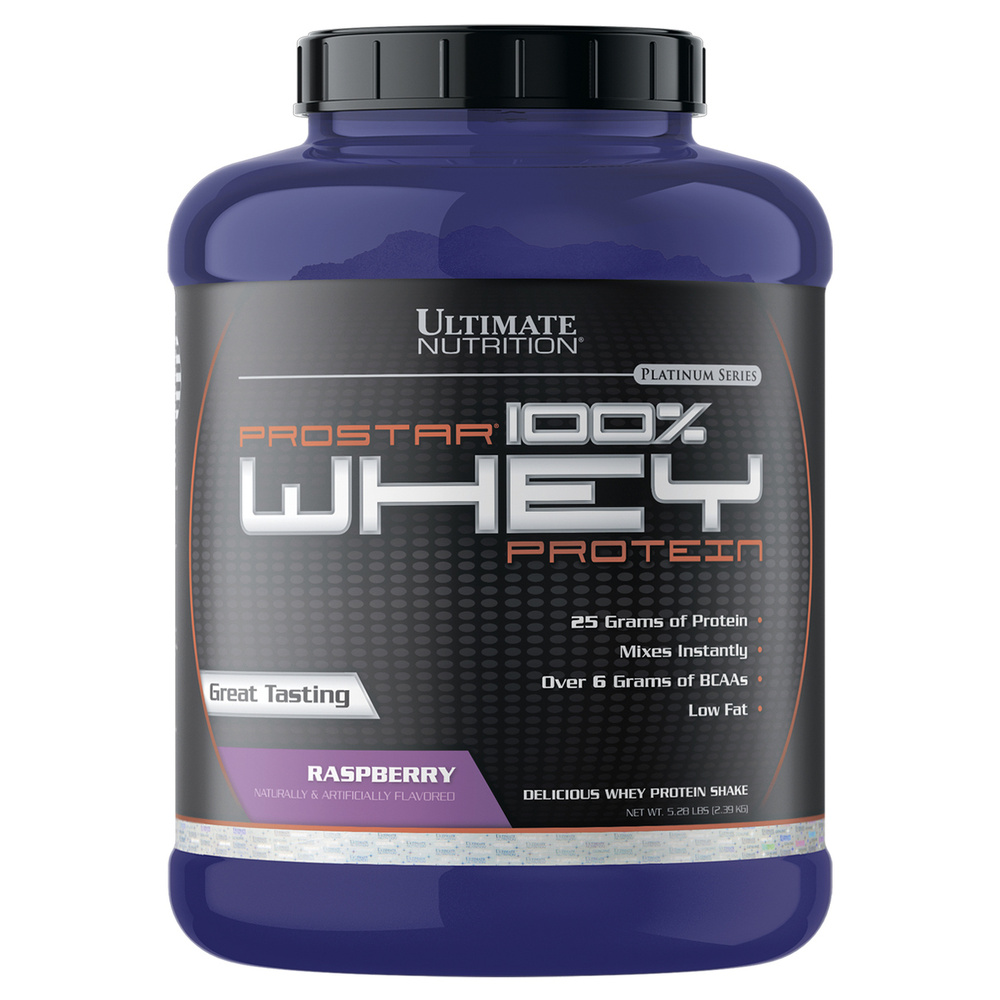 Протеин Ultimate Nutrition Prostar Whey 2390 гр Raspberry #1