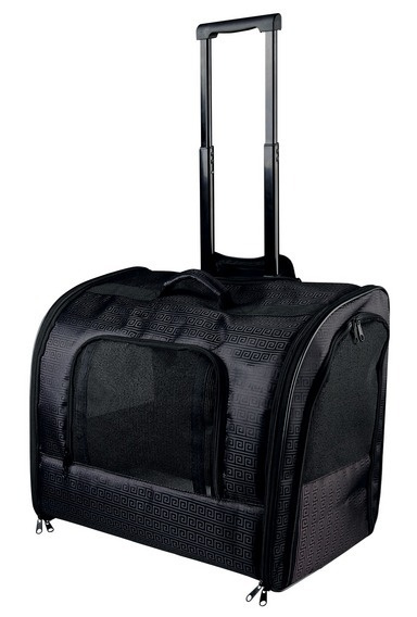 Транспортная сумка-переноска, 45 х 41 х 31 см, чёрный, для кошек и собак.  #1