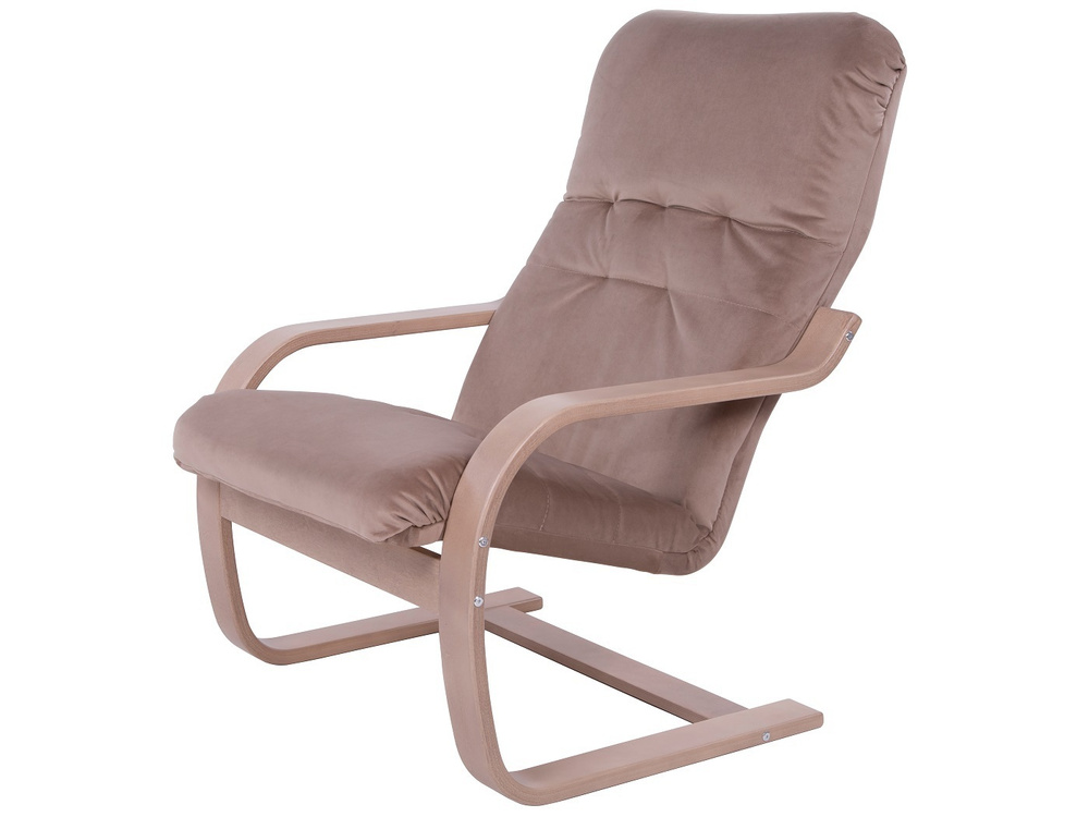 Кресло для отдыха Мебелик Сайма ткань премьер 08, каркас шимо  #1