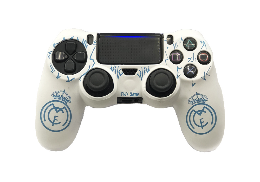 Силиконовый чехол для DualShock 4 (ФК Реал Мадрид) #1