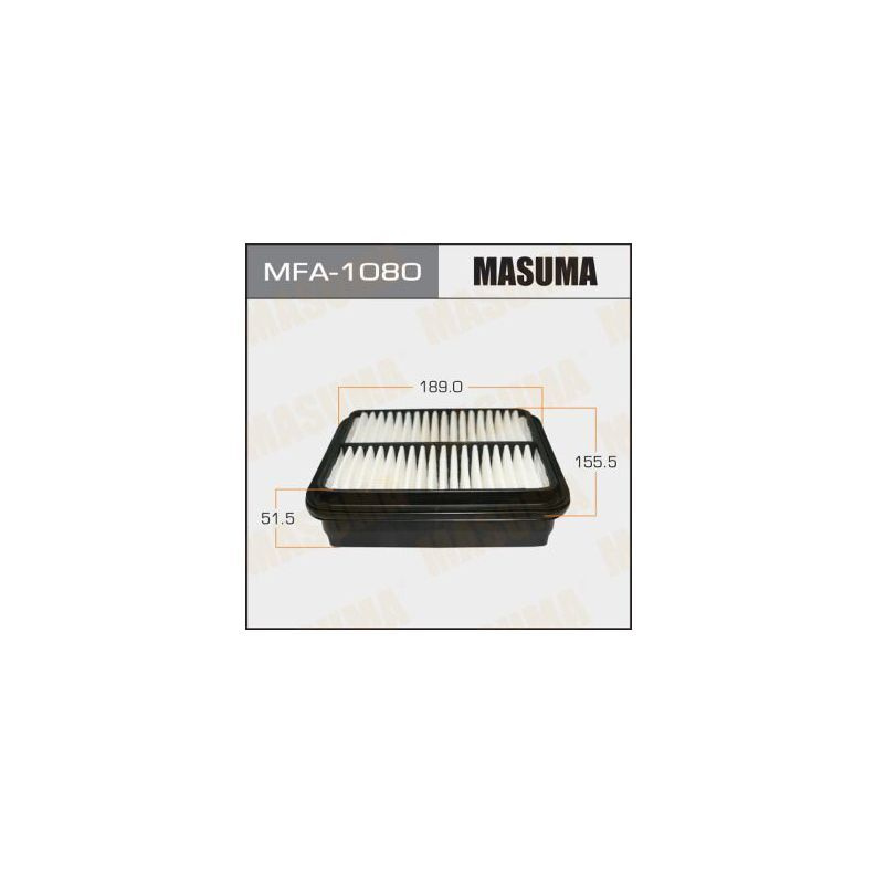 Фильтр воздушный Suzuki Baleno (EG) 96- Masuma MFA-1080 MASUMA #1