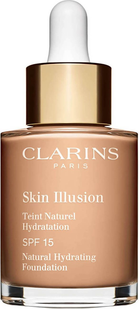 Clarins Skin Illusion Увлажняющий тональный крем с легким покрытием SPF 15, 108 sand, 30 мл  #1