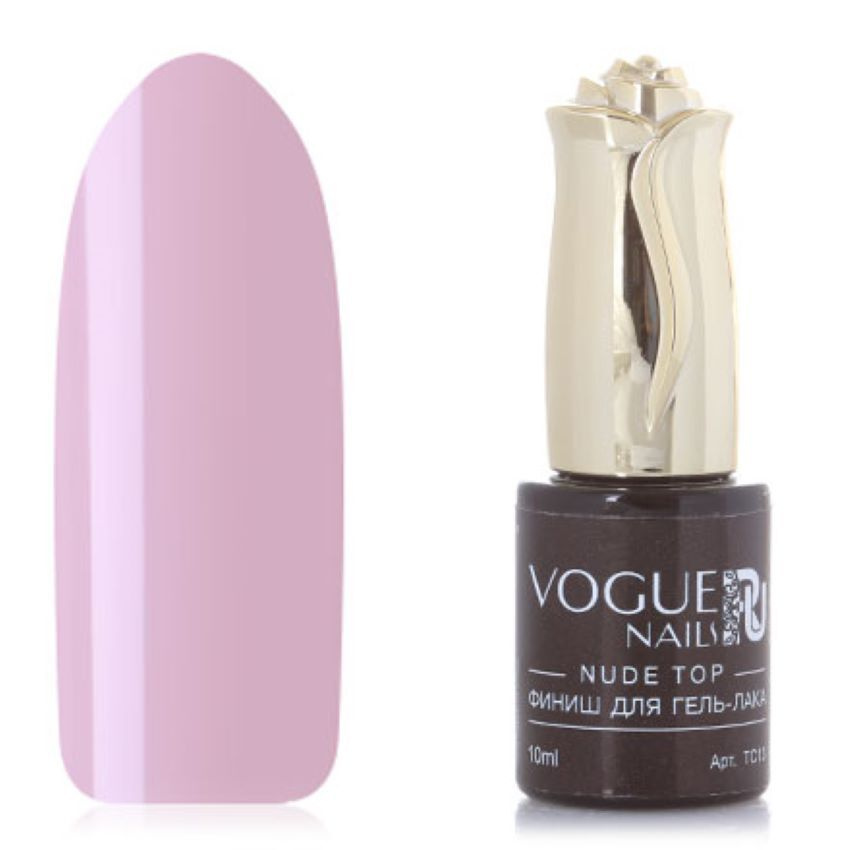 Vogue Nails, Топ Nude, Pink, 10 мл #1