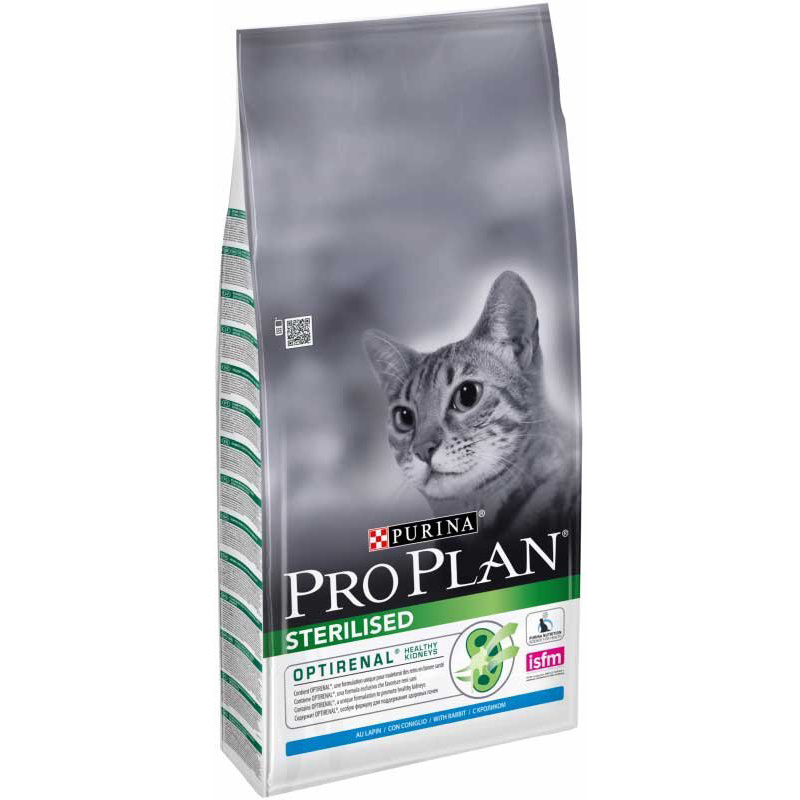 Purina Pro Plan (Пурина Про план) STERILISED Cat Rabbit 400г, кролик для стерилизованных кошек и кастрированных #1