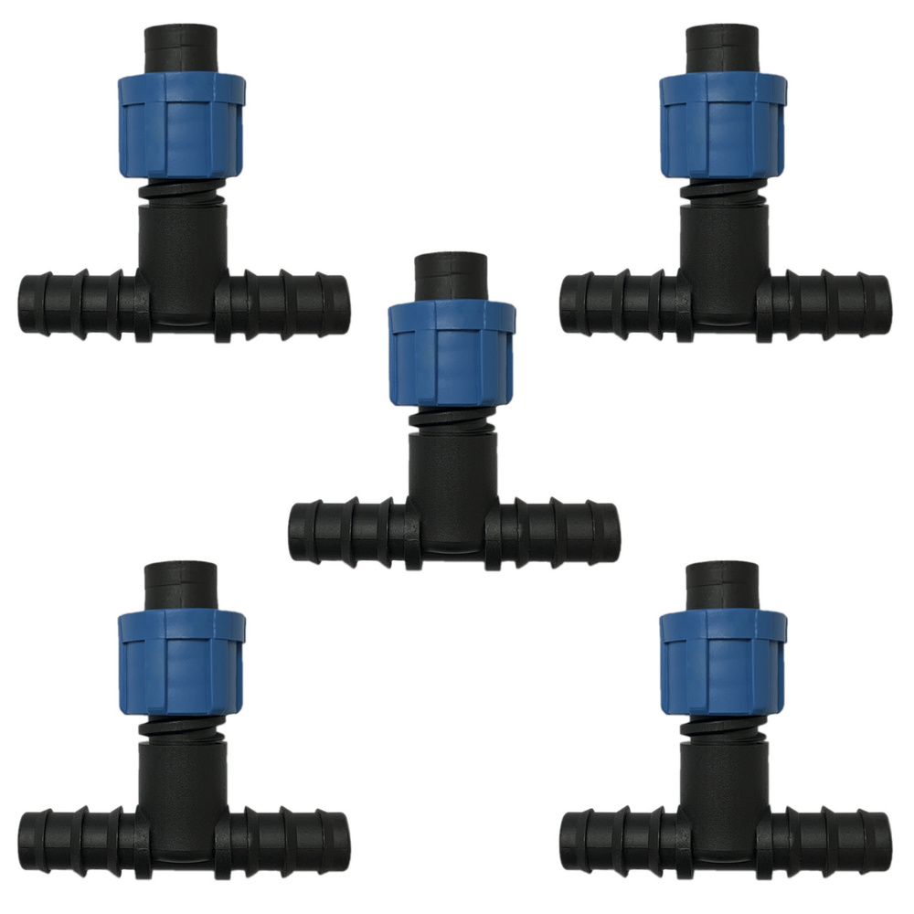 Необходимый дачный комплект переходников для капельной ленты 16 мм(5 шт)  #1