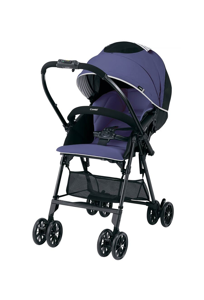 Японская детская коляска Combi Mechacal Handy Light S, (purple) фиолетовая  #1
