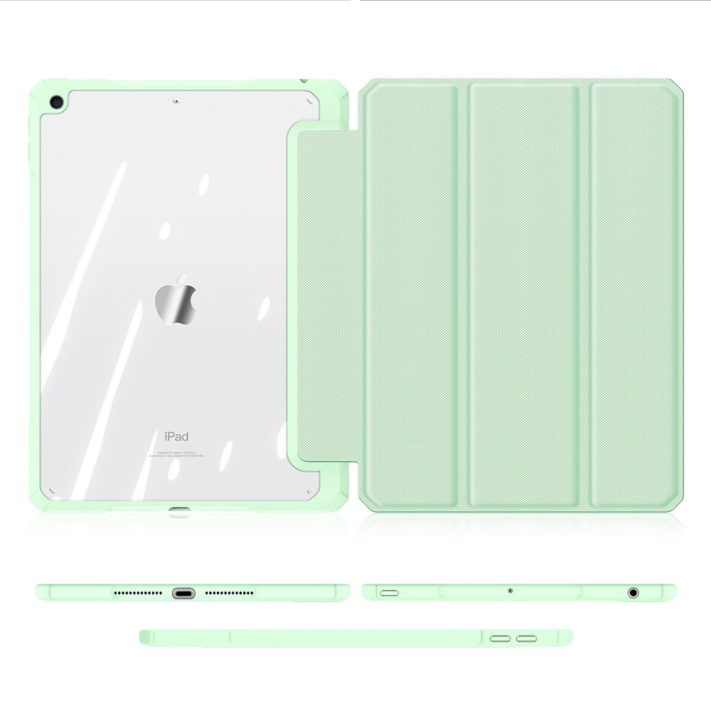 Чехол книжка для iPad 7 10.2" 2019 / iPad 8 10.2 2020 / iPad 9 2021, Dux Ducis Toby series зеленый  #1