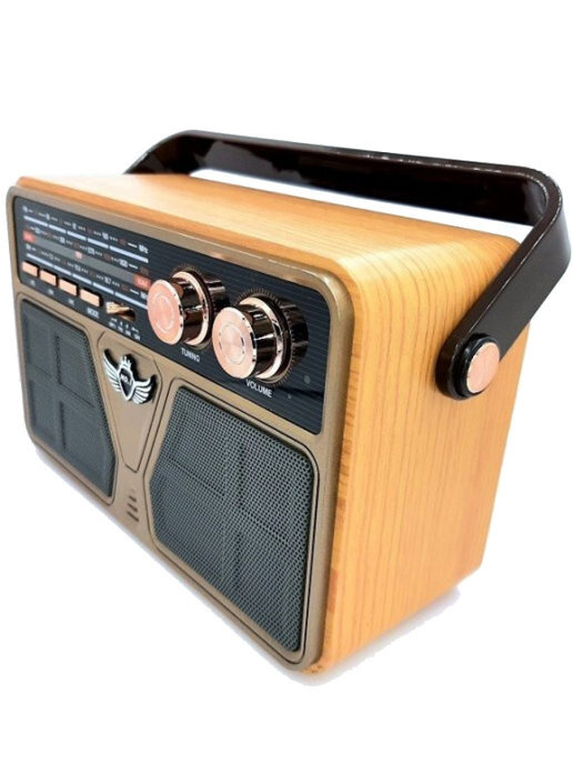 Ретро радиоприемник с Bluetooth, AUX, USB, FM, Kemai  MD-507BT #1
