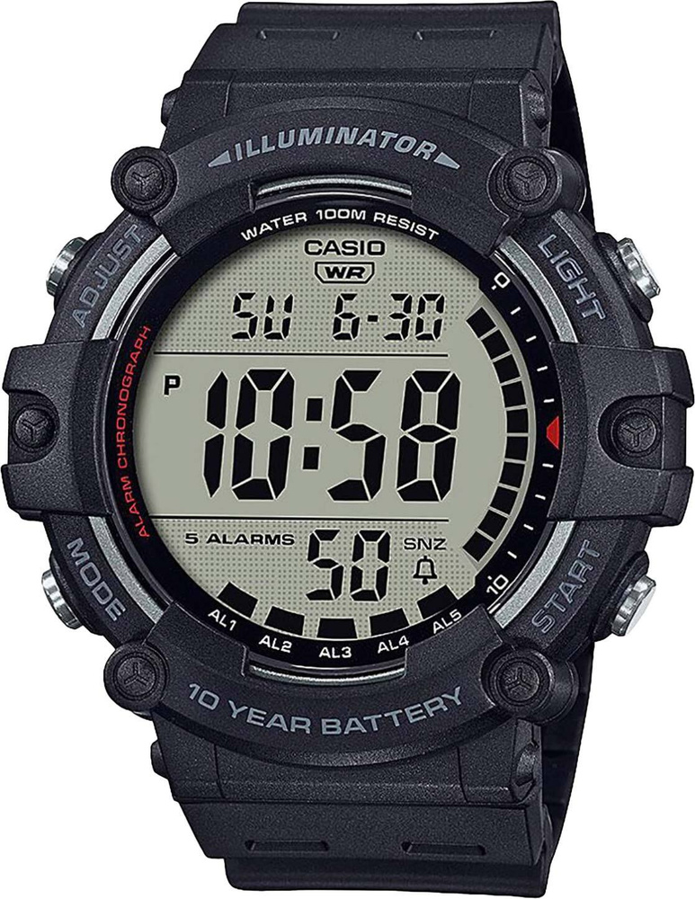 Японские электронные часы Casio Illuminator AE-1500WH-1A #1
