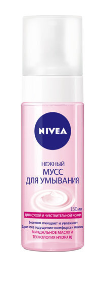 Очищающее средство Nivea Нежный мусс для сухой кожи #1