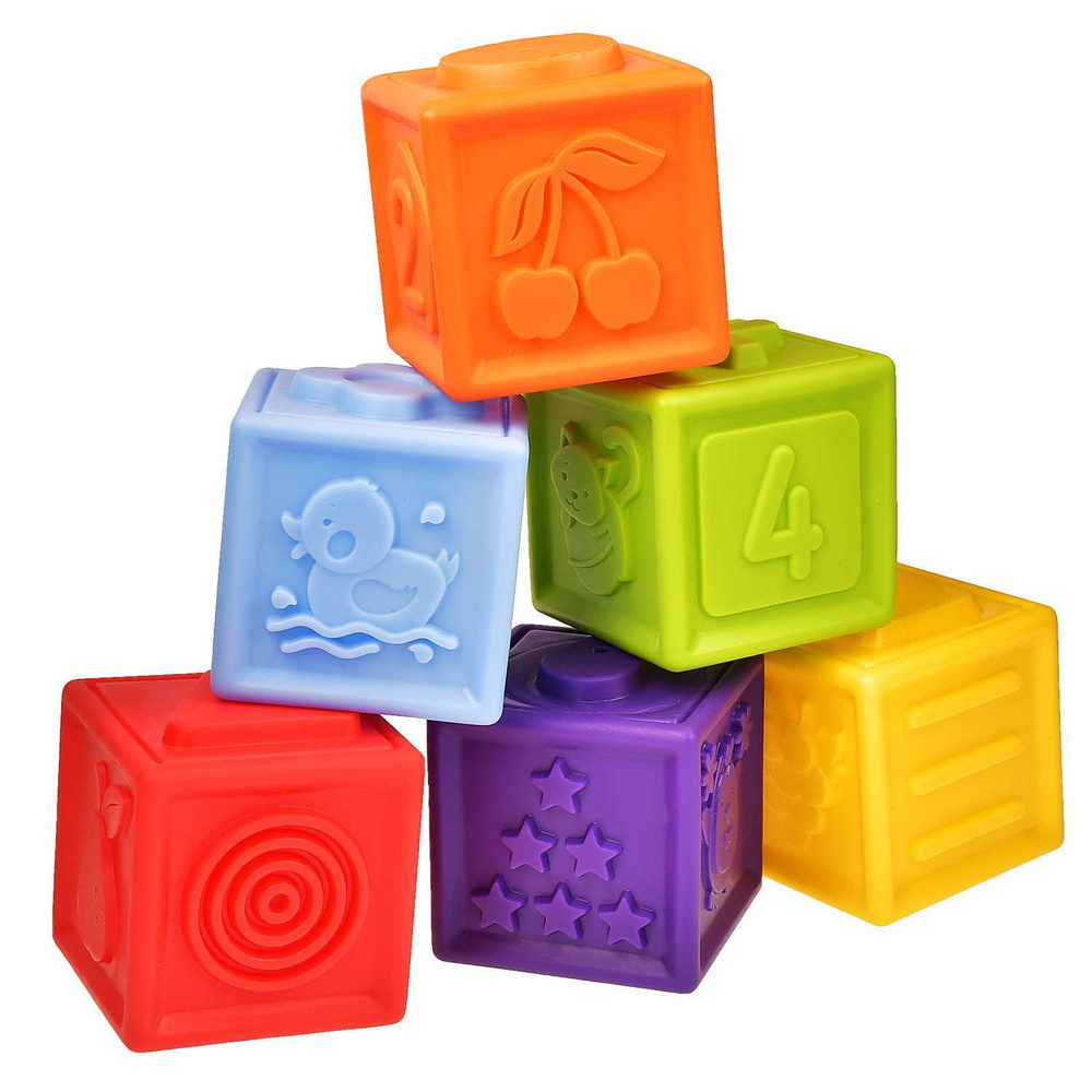 Игрушка развивающая Fancy Кубики КUВ60-06 #1