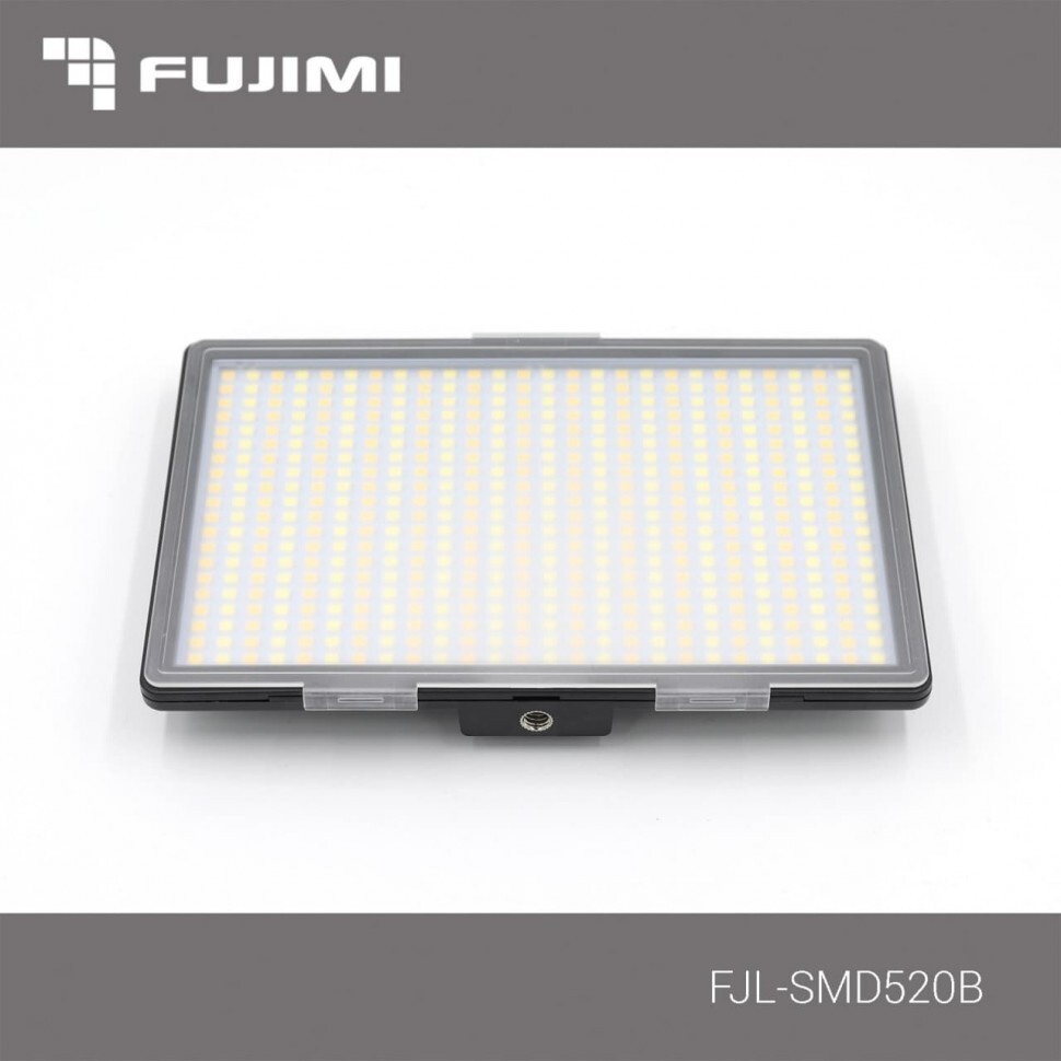 Fujimi FJL-SMD520B Мощная компактная светодиодная лампа (сменный аккумулятор, 520 диодов)  #1