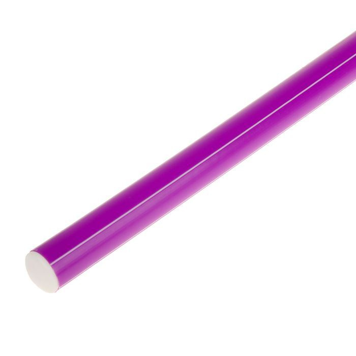 Соломон, Палка гимнастическая 70 см, цвет: фиолетовый #1