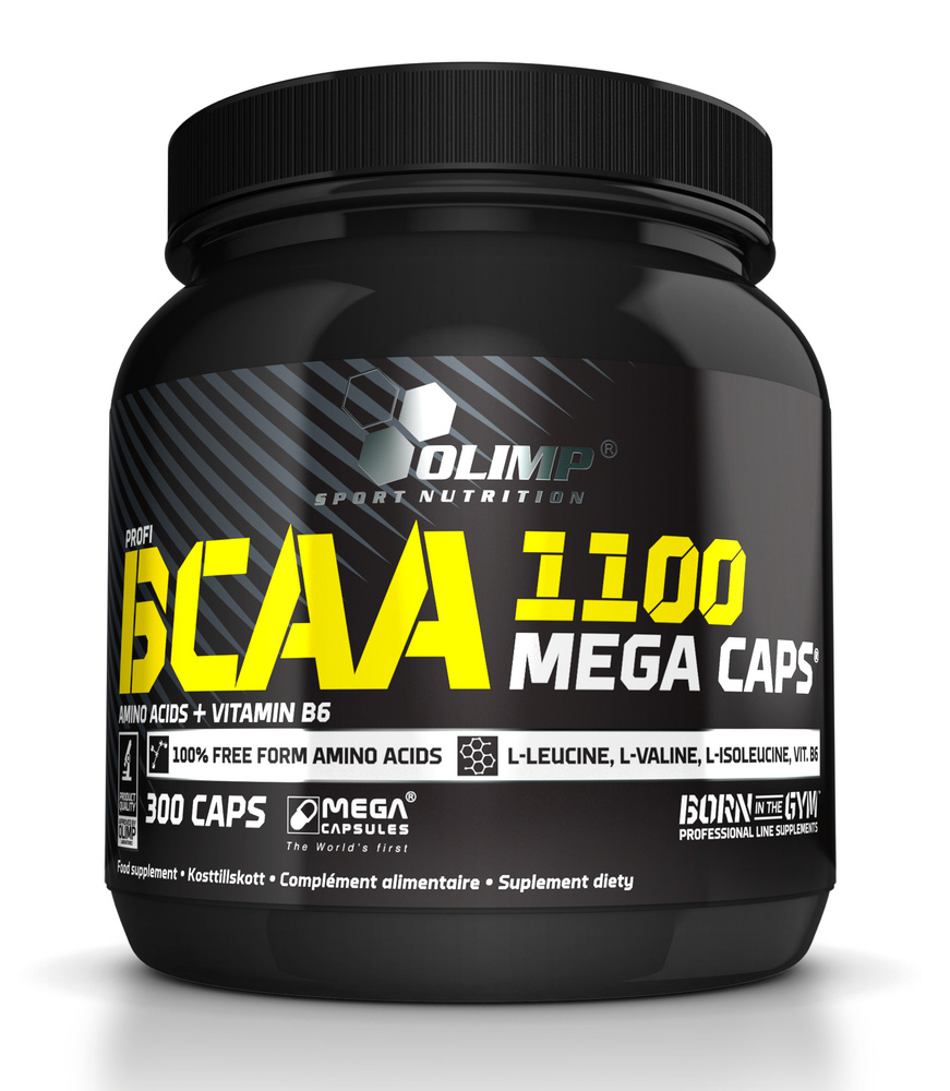 Аминокислоты Olimp Sport Nutrition BCAA 1100 Mega Caps 300 капс.  #1