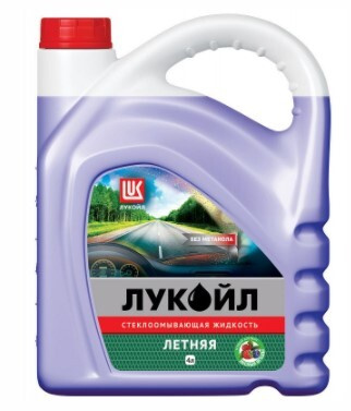 Лукойл (Lukoil) Очиститель стекол Готовый раствор 4 л #1