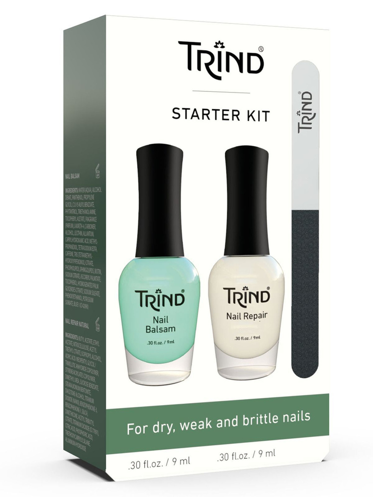 TRIND Набор для ухода за ногтями "Starter Kit"( Nail Magic +Nail Repair + Nail Balsam)  #1