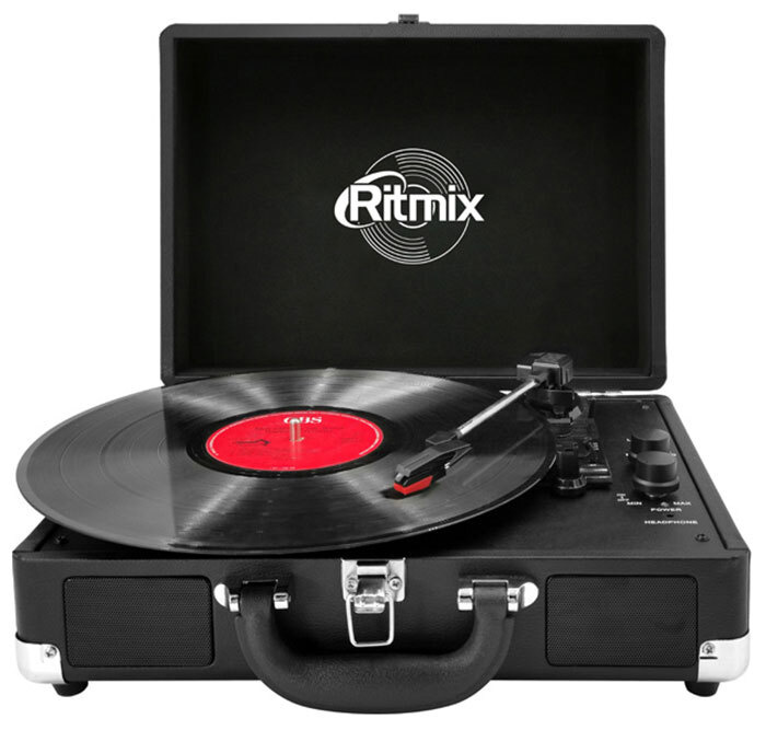 Проигрыватель виниловых дисков RITMIX LP-120B, черный #1