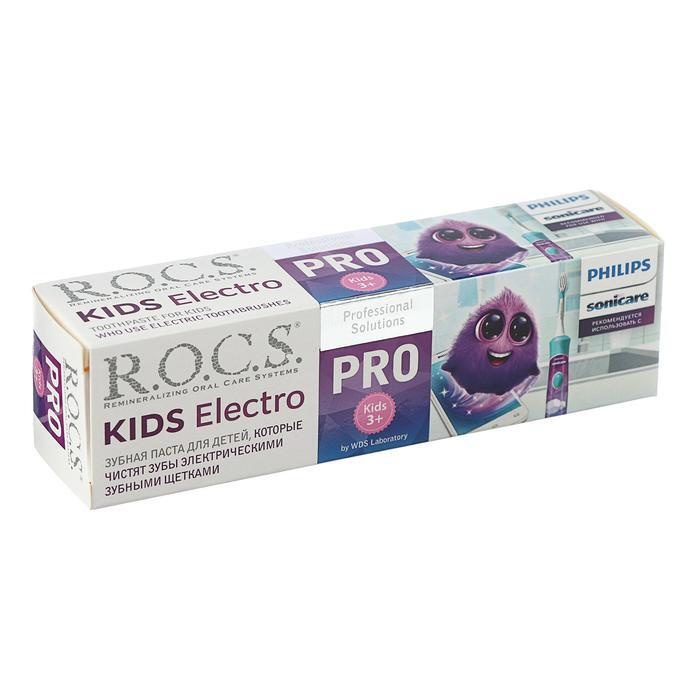 Зубная паста R.O.C.S Pro Kids Electro, 45 г #1