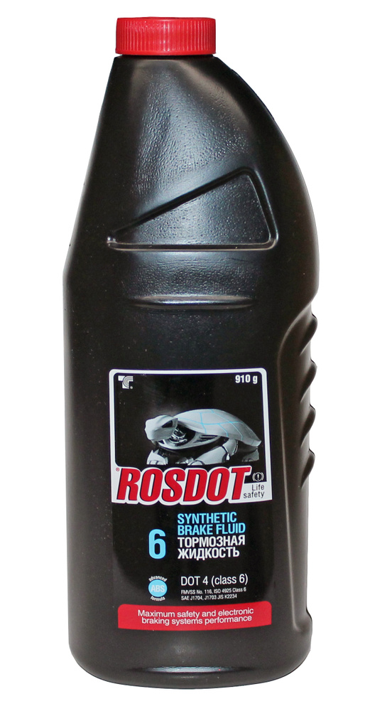 Жидкость тормозная Rosdot-6 ABS 910 г Дзержинск 430140002 (1 шт) #1