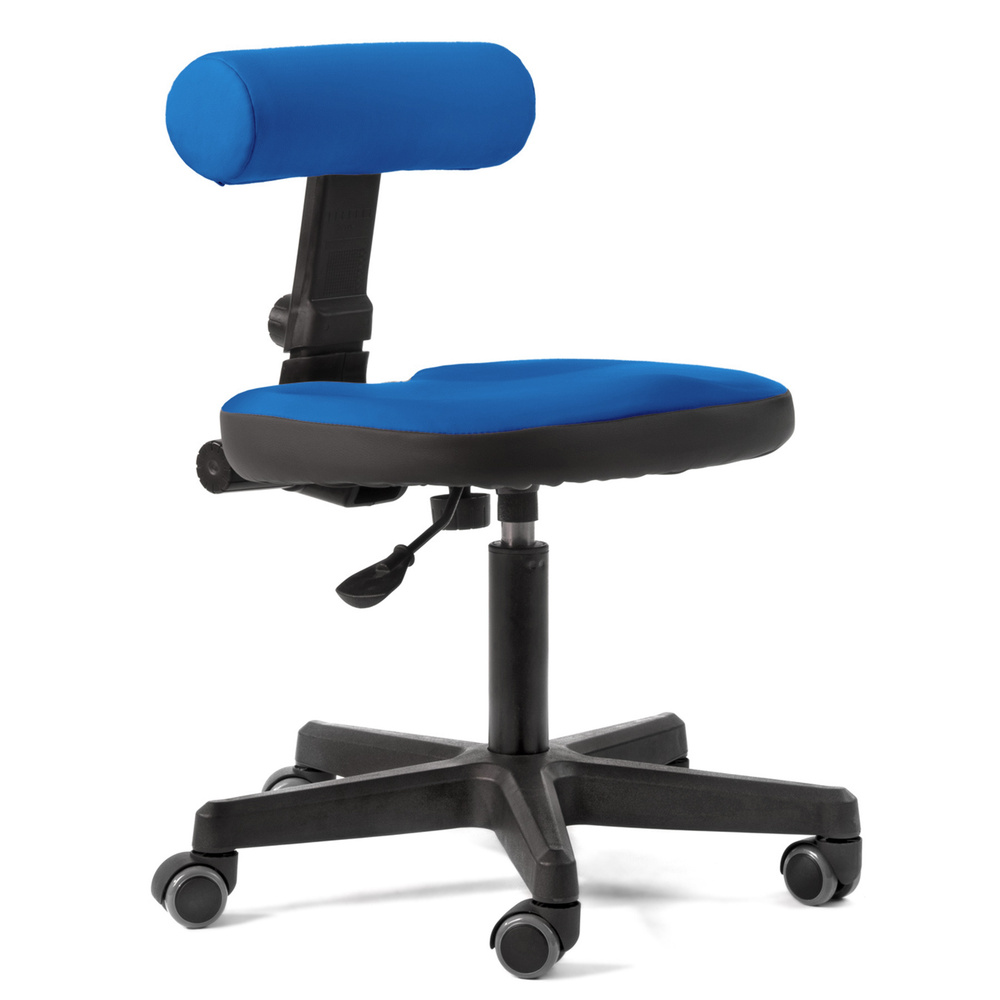 Gravitonus Детское компьютерное кресло, Экокожа, Синяя эко-кожа  #1