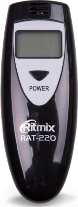 Алкотестер Ritmix RAT-220 полупроводниковый черный #1
