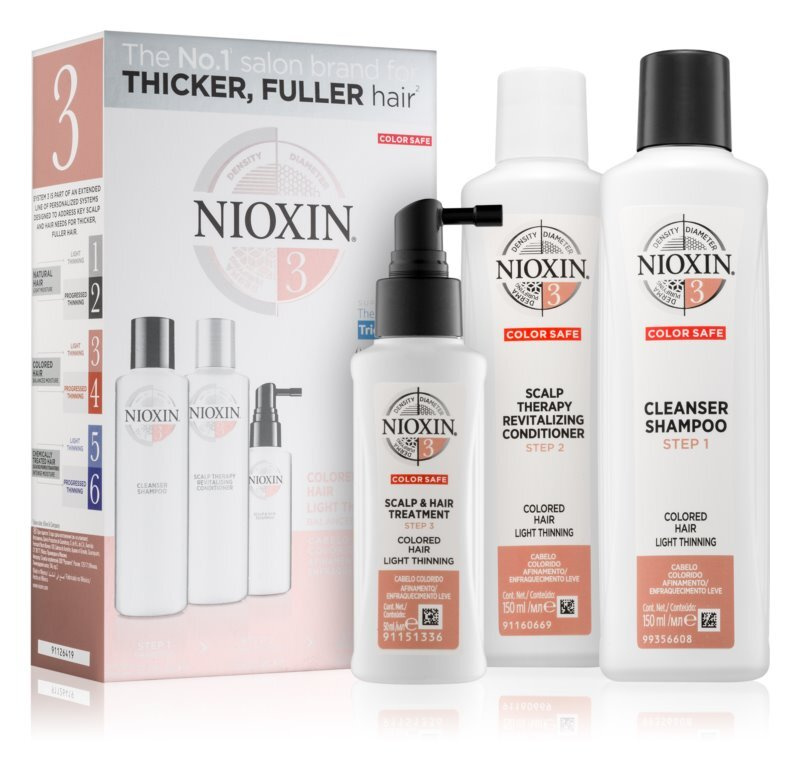 Nioxin Набор (Система 3) для окрашенных волос Шампунь 150 + Кондиционер 150 + Маска 50  #1