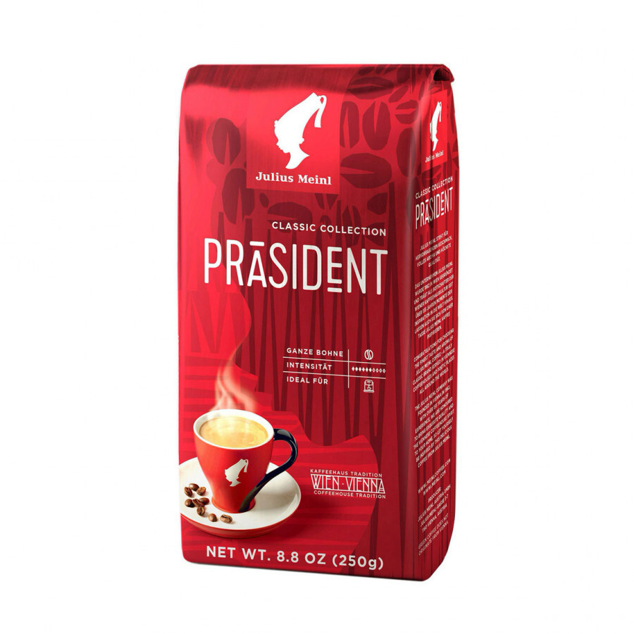 Кофе в зернах Julius Meinl Prasident (Президент, классическая коллекция), 250г  #1