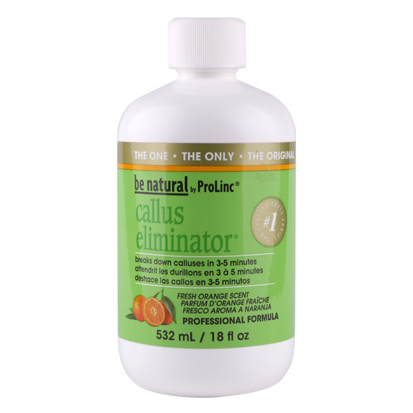 Be Natural Callus Eliminator Orange, Средство для удаления натоптышей с запахом апельсина, 532 мл  #1