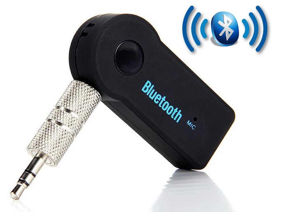 Bluetooth ресивер AUX / Громкая связь в машину / AUX BT-351 для дома и авто / Адаптер AUX-Bluetooth в #1