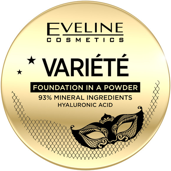 Eveline Cosmetics Пудра VARIETE, Минеральная компактная, тон №12/NATURAL - , 8 г  #1
