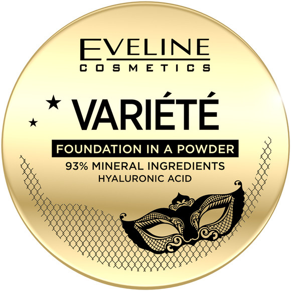 Eveline Cosmetics Пудра VARIETE, Минеральная компактная, тон №11/Светло-бежевый, 8 г  #1