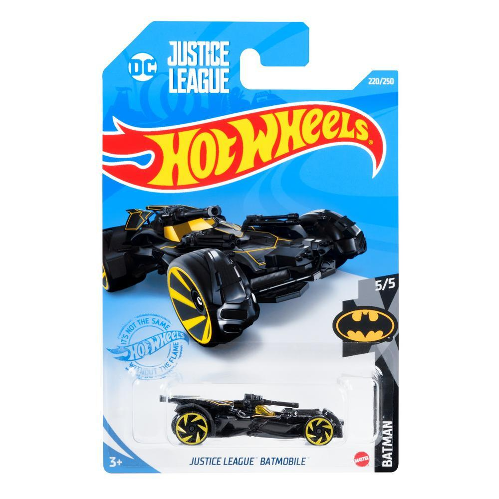 GTC85 Машинка металлическая игрушка Hot Wheels коллекционная модель Бэтмен JUSTICE LEAGUE BATMOBILE  #1