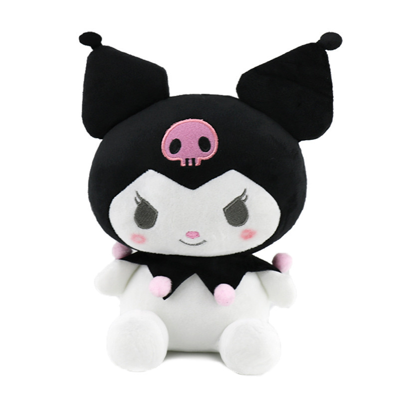 Мягкая игрушка Санрио Куроми 20 см / Sanrio Kuromi Hello Kitty 25 cm #1