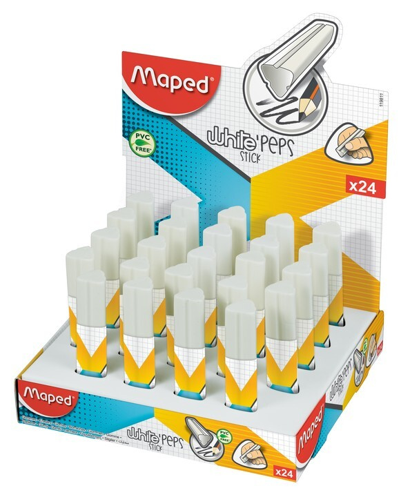 Ластик Maped STICK X PERT узкий, эргономичный, пластиковом футляре (5 шт. в упаковке)  #1