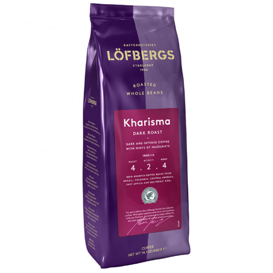 Кофе в зернах Lofbergs Kharisma, 400г #1